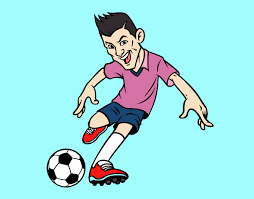 Dibujo de El futbolista pintado por en Dibujos.net el día 13-10-20 a las  18:36:33. Imprime, pinta o colorea tus propios dibujos!