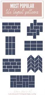 6 por tile patterns for your home