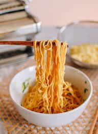 Fresh Lo Mein Egg Noodles gambar png
