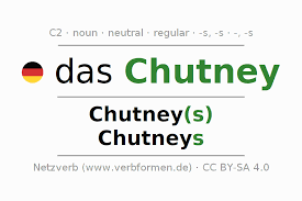 https://www.verbformen.com/declension/nouns/Chutney.htm gambar png