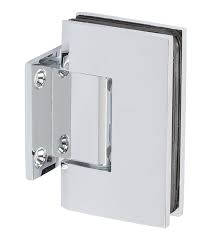 wall to glass square shower door hinge