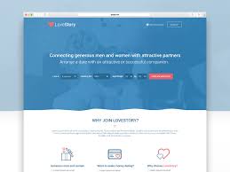 Dating Website Landing Page Template Free Psd Download Psd
