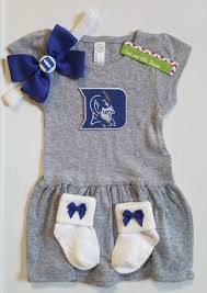 Amazon Com Duke University Baby Girl Outfit Duke Baby Gift