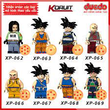 Minifigures các nhân vật 7 viên ngọc rồng mới nhất - Đồ chơi Lắp ghép Mini  Mô hình Dragon Ball Goku Koruit KT1009