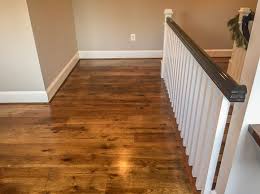 hickory wide planks with jacobean stain