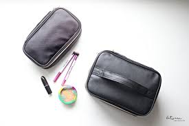 the perfect makeup bag comes in two