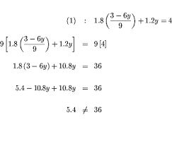systems of equations in two variables