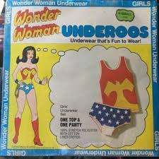 Vintage 1980 Wonder Woman Underoos Sealed Nwt