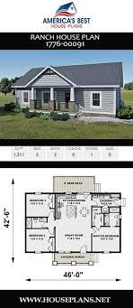 House Plan 1776 00091 Ranch Plan 1