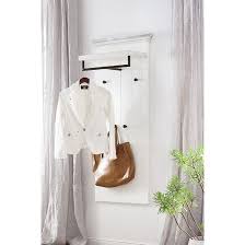 Corrin Wooden Wall Mounted 4 Hooks Coat