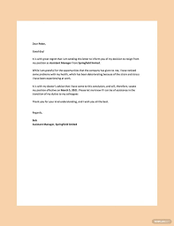 sle resignation letter format templates