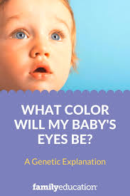 Eye Color Genetics Chart Baby On The Way Baby Eyes