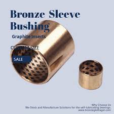 bushing sleeve inch size bronze