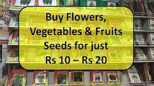 flower fruits vegetable seeds
