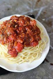 Roasted Garlic Spaghetti Sauce Recipe gambar png