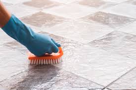 how to remove crayon from tile grout