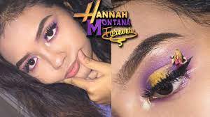 hannah montana inspired makeup look