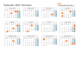 Hier können sie nach herzenslust zum. Feiertage 2021 Schweiz Kalender Ubersicht