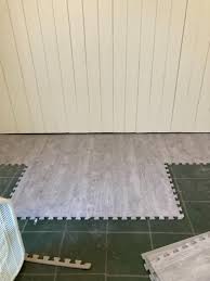 diy interlocking wood grain foam tiles