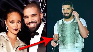 Yesterday mediatakeout.com showed you guys tat rihanna got a new tattoo on her ankle of a shark. Does Drake Have A Rihanna Tattoo Or Is It Robin Givens Popbuzz