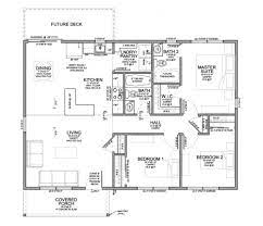 Single Family Floor Plan For Habitat