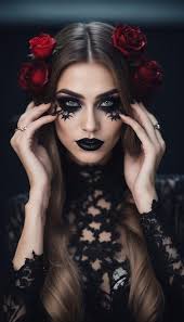 gothic vire makeup