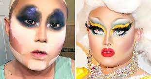behold how a drag queen removes her makeup