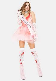 dolls kill prom queen costume