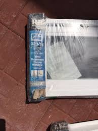 Vinyl Frame Basement Windows