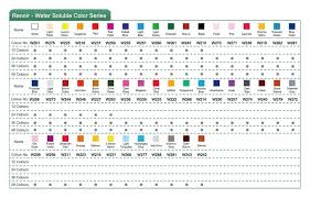 Colour Chart Color Chart For Marco Renoir In 2019 Renoir