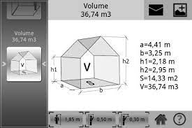 m3 mesure de surface et de volume