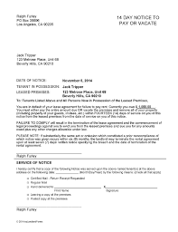 Tennessee 14 Day Notice To Pay Or Vacate Ezlandlordforms