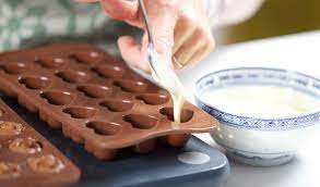 Platinum based liquid silicone (lsr) uses injected molds rather than stamped molds; How To Make Your Own Chocolates