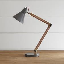 The lamp stands at a height of 13 inches and with a diameter of 16 inches. 15 Stylish Desk Lamps That Will Make You Want To Go To Work Desk Lamp Design Grey Desk Lamps Best Desk Lamp