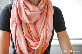 easy diy infinity scarf craft