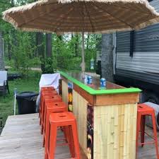 Campsite Tiki Bar Outdoor Tiki Bar