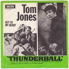 Tom Jones Thunderball James Bond movie 1965