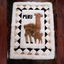 decorative erflies alpaca rug llama