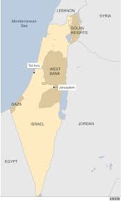 Here's a topographical map of israel and the palestinian territories. Donald Trump S Middle East Peace Plan The Israeli Palestinian Situation Explained Bbc News