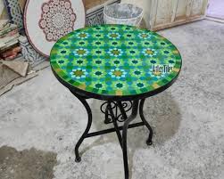 Emerald Green Tile Tablepatio