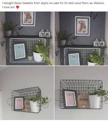 Argos Baskets Into Chic Shelves