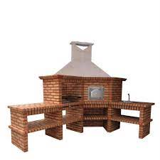 brick barbecue and wood fired oven