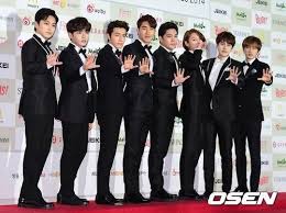 Super Junior Arrived On The 2015 Gaon Chart K Pop Awards Red