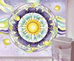 Purple Mandala Wallpaper About Murals