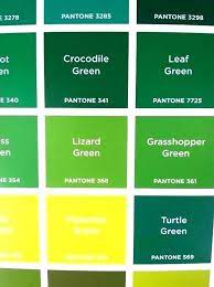 Paint Color Shades Of Green