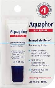aquaphor lip repair ointment long