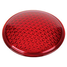 Replacement Tall Model T Tail Light Lens Red