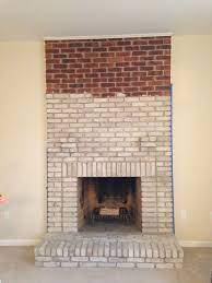 Painted Brick Fireplaces