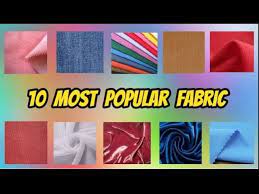 let s talk about fabrics for clothing