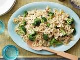 baked farfalle with broccoli